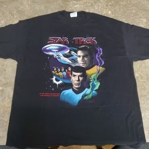 NWOT Vintages 90s star trek spock tee